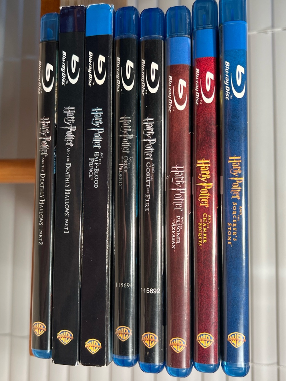 Harry Potter: Complete 8-Film Collection Blu-Ray Collection Set